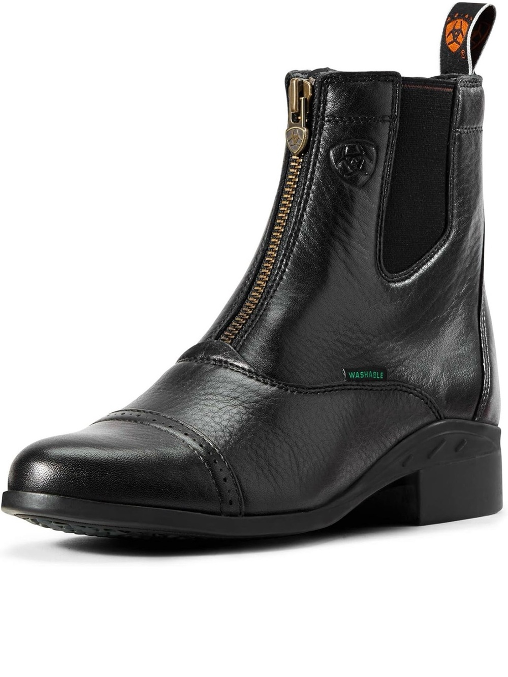 Ariat Heritage Breeze Black Leather Zip Paddock Boots Women’s Equestrian English